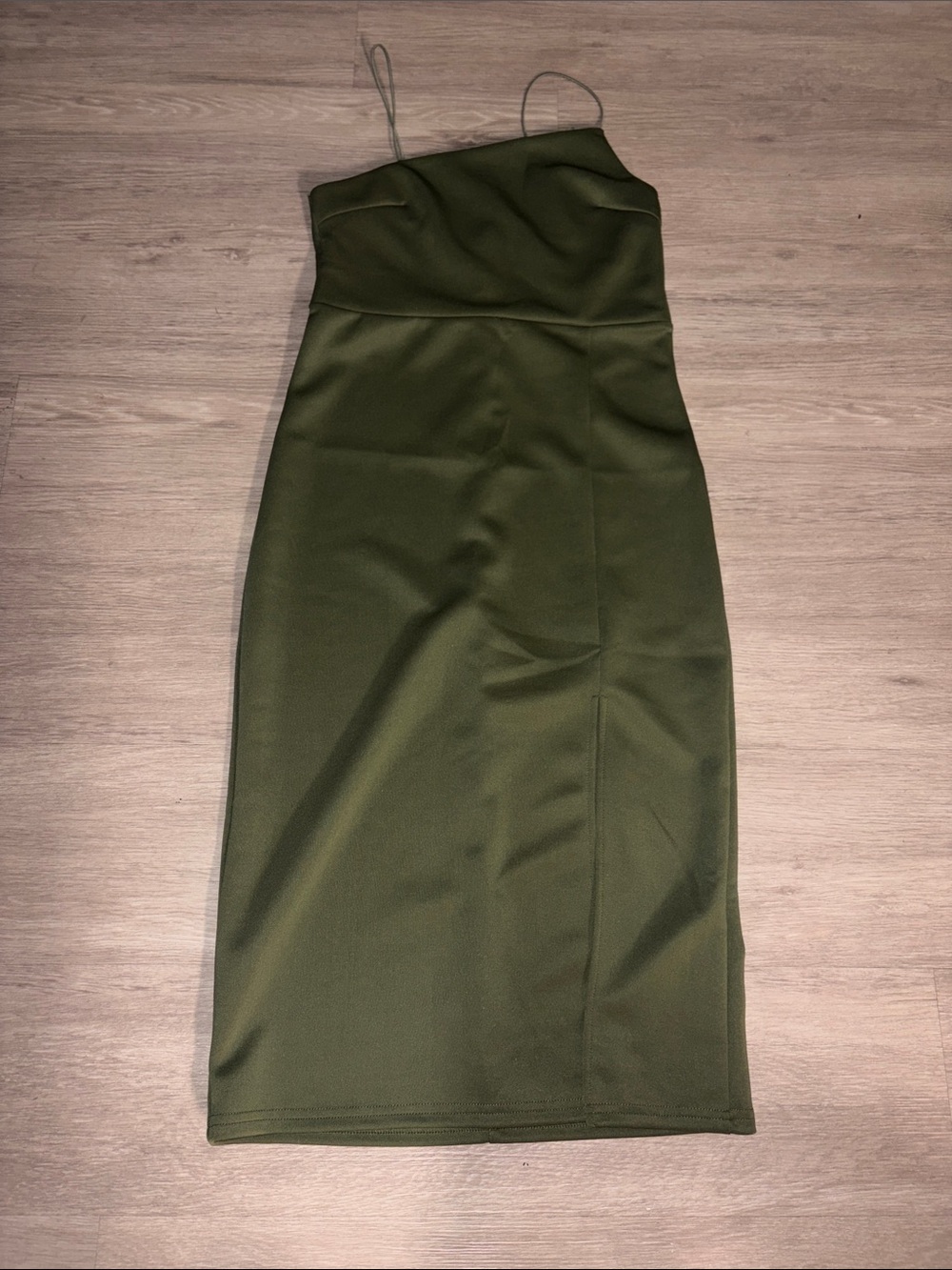 2 green dress 2 green jumpsuits